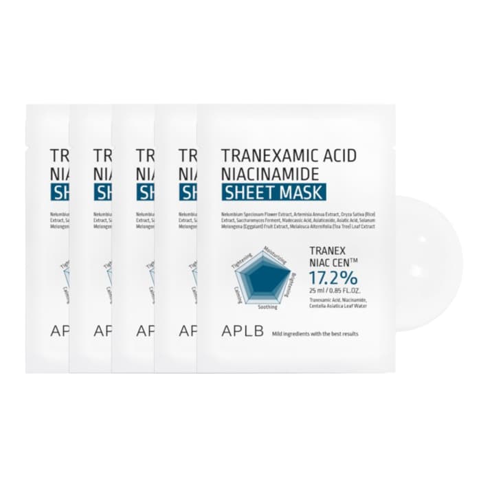 APLB - Tranexamic Acid Niacinamide Sheet Mask (5ea) Set