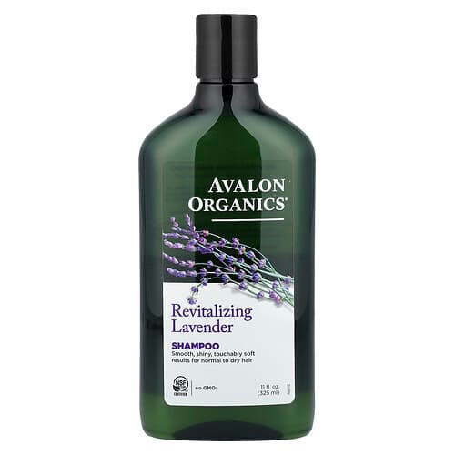 Avalon Organics, Shampoo, For Normal to Dry Hair, Revitalizing Lavender, 11 fl oz (325 ml)