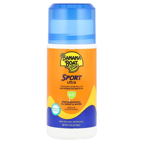 Banana Boat, Sport™ Ultra, Sunscreen Lotion Roll-On, SPF 60+, 2.5 fl oz (75 ml)