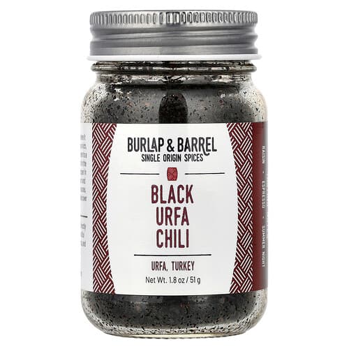 Burlap & Barrel, Black Urfa Chili, 1.8 oz (51 g)