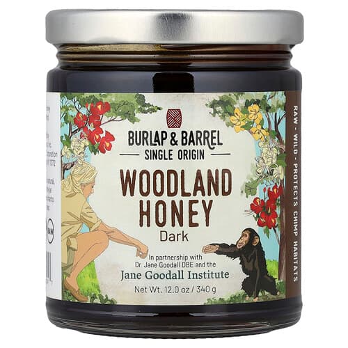 Burlap & Barrel, Woodland Honey, Dark, 12 oz (340 g)