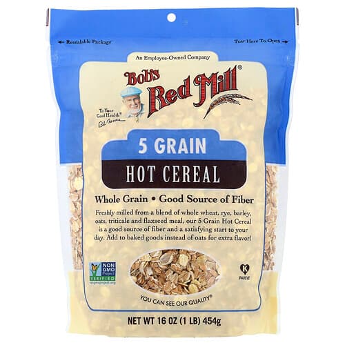 Bob's Red Mill, 5 Grain Hot Cereal, 16 oz (454 g)