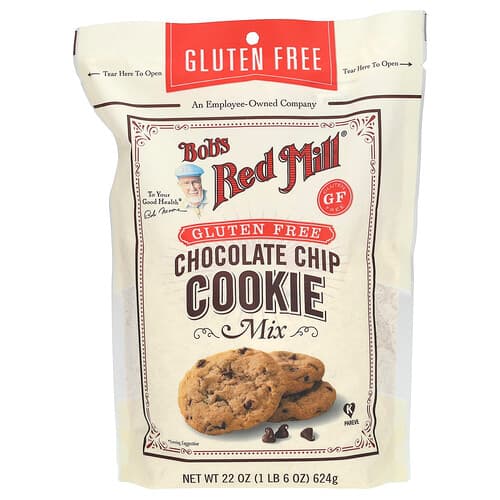 Bob's Red Mill, Chocolate Chip Cookie Mix, Gluten Free , 22 oz (624 g)