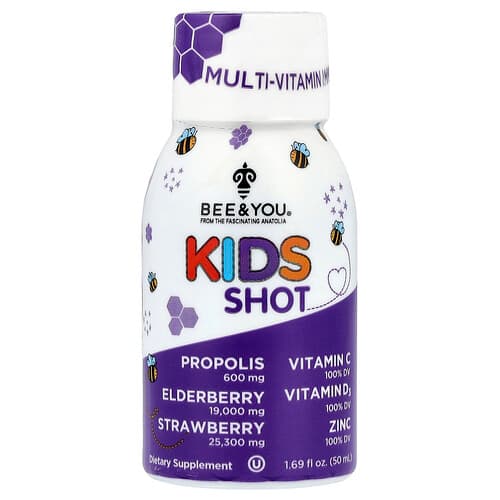 Bee & You, Kids Shot , 1.69 fl oz (50 ml)