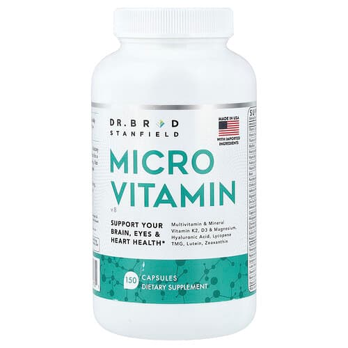 Dr. Brad, Micro Vitamin, 150 Capsules