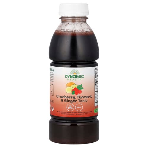 Dynamic Health, Cranberry, Turmeric & Ginger Tonic, 16 fl oz (473 ml)