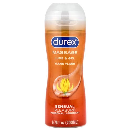 Durex, Sensual Pleasure, Personal Lubricant, Ylang Ylang, 6.76 fl oz (200 ml)