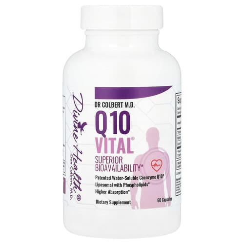 Divine Health, Dr Colbert M.D. Q10 Vital®, 60 Capsules