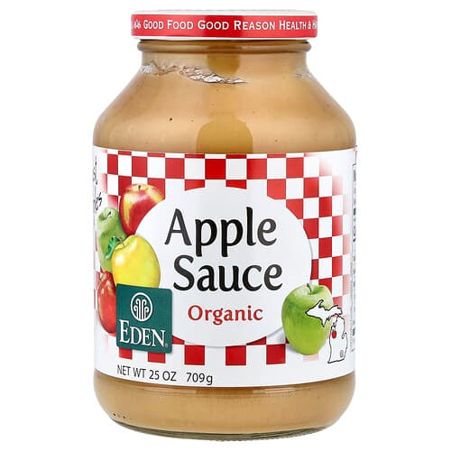 Eden Foods, Organic Apple Sauce, 25 oz (709 g)