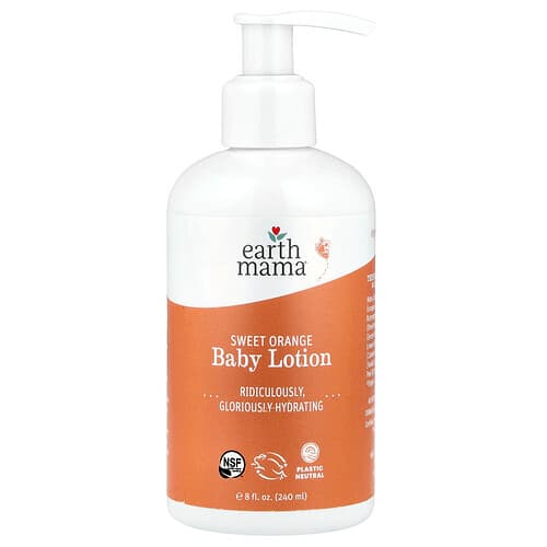 Earth Mama, Baby Lotion, Sweet Orange, 8 fl oz (240 ml)