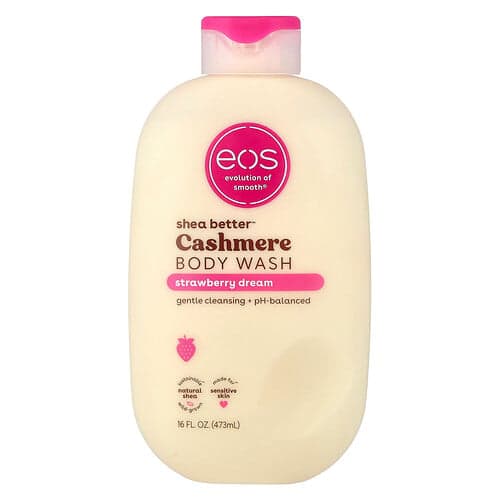 EOS, Shea Better™, Cashmere Body Wash, Strawberry Dream, 16 fl oz (473 ml)