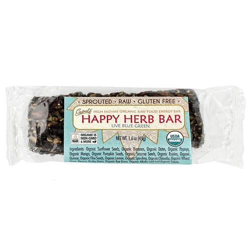 Gopal's, Happy Herb Bar, Live Blue Green, 1.6 oz (45 g)