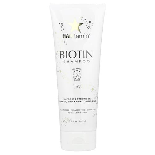 HAIRtamin, Biotin Shampoo, Botanical Blend, 7 fl oz (207 ml)