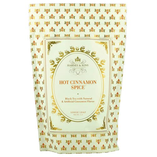 Harney & Sons, Black Tea, Hot Cinnamon Spice™, Loose Leaf, 1 lb