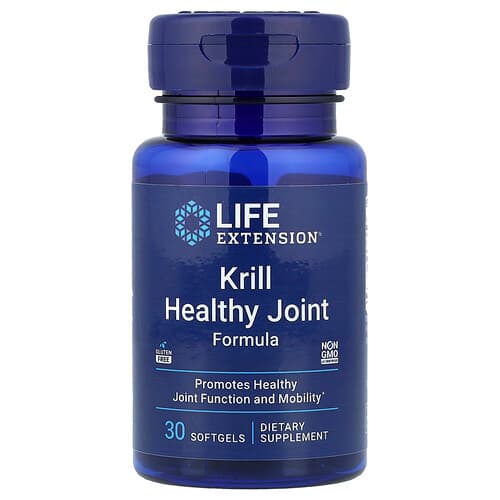 Life Extension, Krill Healthy Joint Formula, 30 Softgels