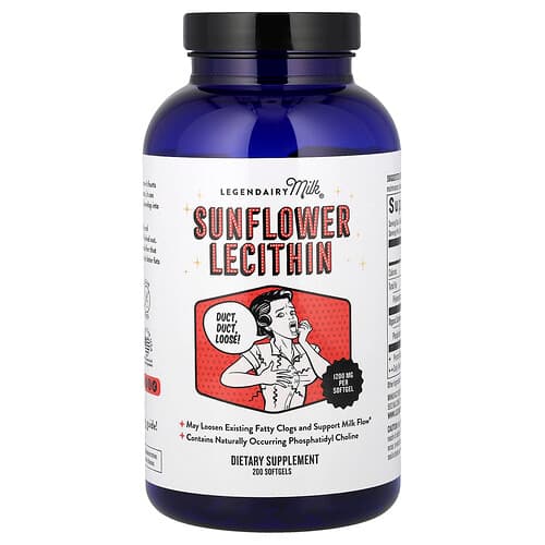 Legendairy Milk, Sunflower Lecithin, 200 Softgels