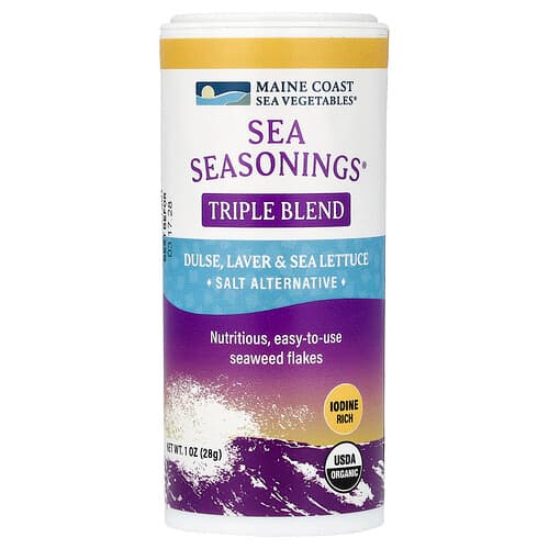 Maine Coast Sea Vegetables, Sea Seasonings®, Triple Blend, 1 oz (28 g)