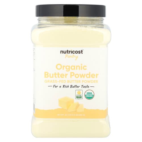Nutricost, Pantry, Organic Butter Powder, 24.3 oz (680 g)