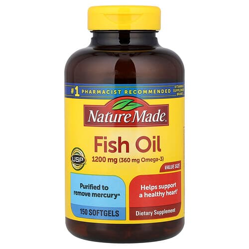 Nature Made, Fish Oil, 1,200 mg, 150 Softgels