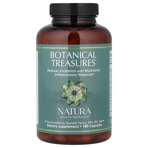 Natura Health Products, Botanical Treasures®, 180 Capsules