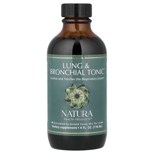 Natura Health Products, Lung & Bronchial Tonic™, 4 fl oz (118 ml)