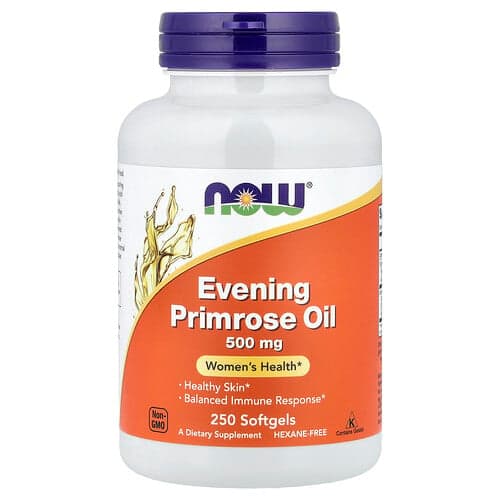 NOW Foods, Evening Primrose Oil, 500 mg, 250 Softgels