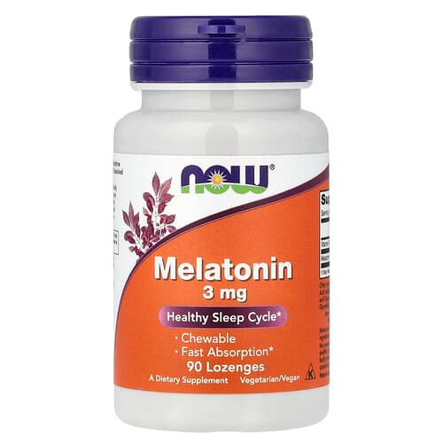 NOW Foods, Melatonin, 90 Lozenges
