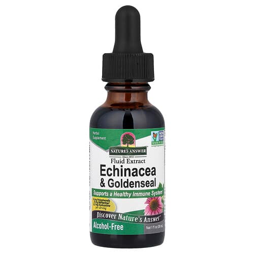 Nature's Answer, Echinacea & Goldenseal, Alcohol-Free, 1 fl oz (30 ml)