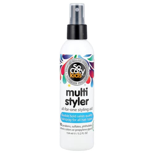 SoCozy, Kids, Multi Styler, All-For-One Styling Aid, All Hair Types, 5.2 fl oz (154 ml)