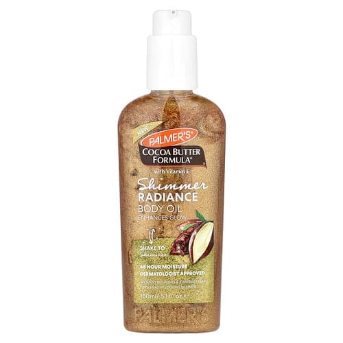 Palmer's, Cocoa Butter Formula® with Vitamin E, Shimmer Radiance Body Oil, 5.1 fl oz (150 ml)