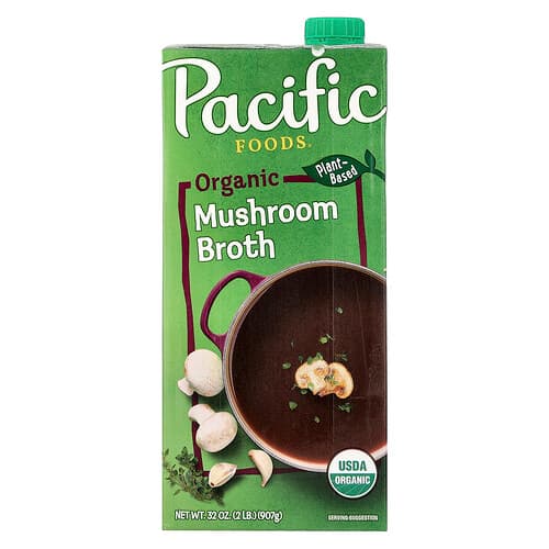 Pacific Foods, Organic Mushroom Broth, 32 oz (907 g)