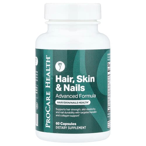 ProCare Health, Hair, Skin Nails, 60 Capsules