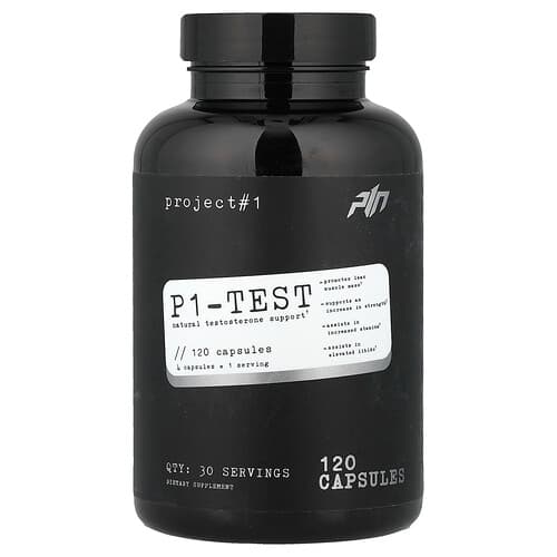 Project 1 Nutrition, P1-Test, 120 Capsules