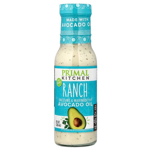 Primal Kitchen, Dressing & Marinade, Ranch, 8 fl oz (236 ml)