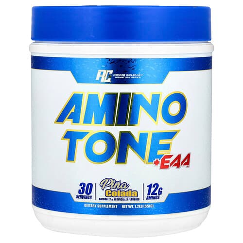 Ronnie Coleman, Signature Series, Amino Tone + EAA™, Pina Colada, 1.2 lb (551 g)