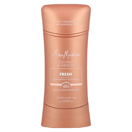 SheaMoisture, Antiperspirant Deodorant, Fresh, Coconut & Hibiscus , 2.6 oz (74 g)
