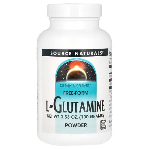 Source Naturals, L-Glutamine Powder, 3.53 oz (100 g)