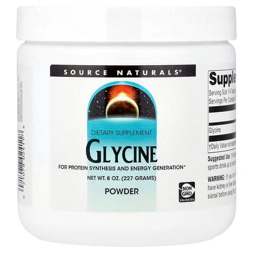 Source Naturals, Glycine Powder, 8 oz (227 g)