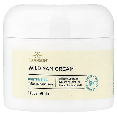 Swanson Vitamins, Wild Yam Cream, 2 fl oz (59 ml)