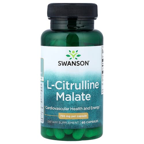 Swanson Vitamins, L-Citrulline Malate, 750 mg, 60 Capsules