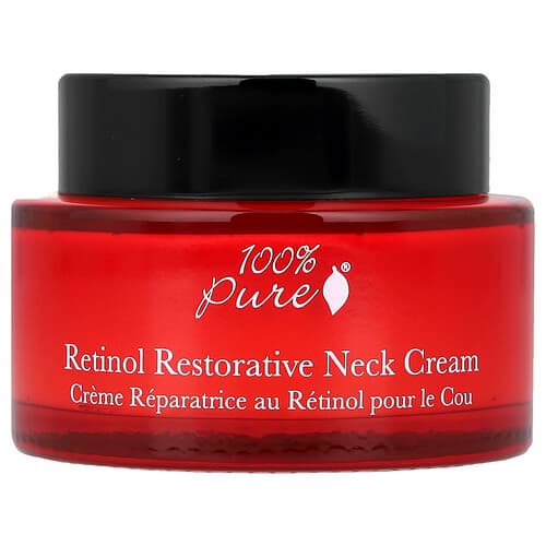 100% PURE, Retinol Restorative Neck Cream, 1.5 fl oz (42.5 ml)