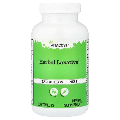 Vitacost, Herbal Laxative, 250 Tablets