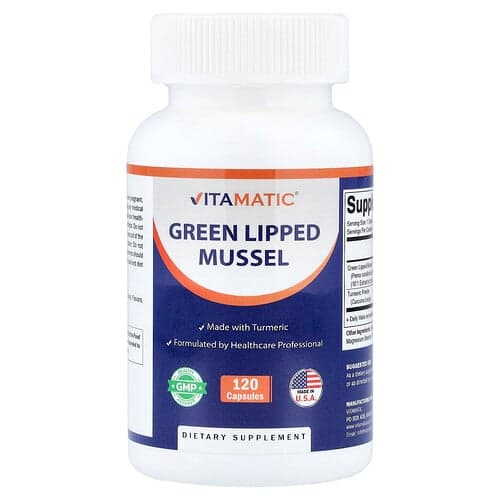 Vitamatic, Green Lipped Mussel, 120 Capsules