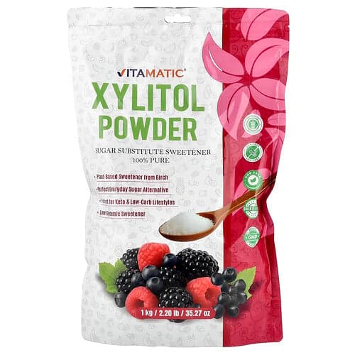 Vitamatic, Xylitol Powder, 35.27 oz (1 kg)