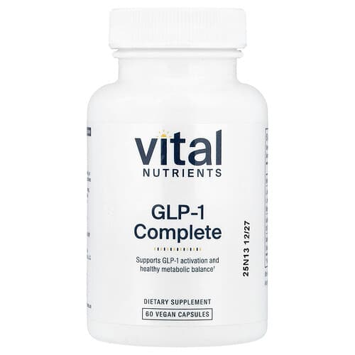 Vital Nutrients, GLP-1 Complete, 60 Vegan Capsules