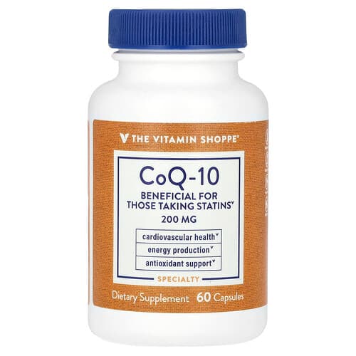 The Vitamin Shoppe, CoQ-10, 200 mg, 60 Capsules