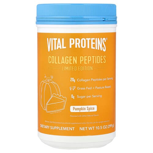 Vital Proteins, Collagen Peptides, Pumpkin Spice, 10.5 oz (299 g)