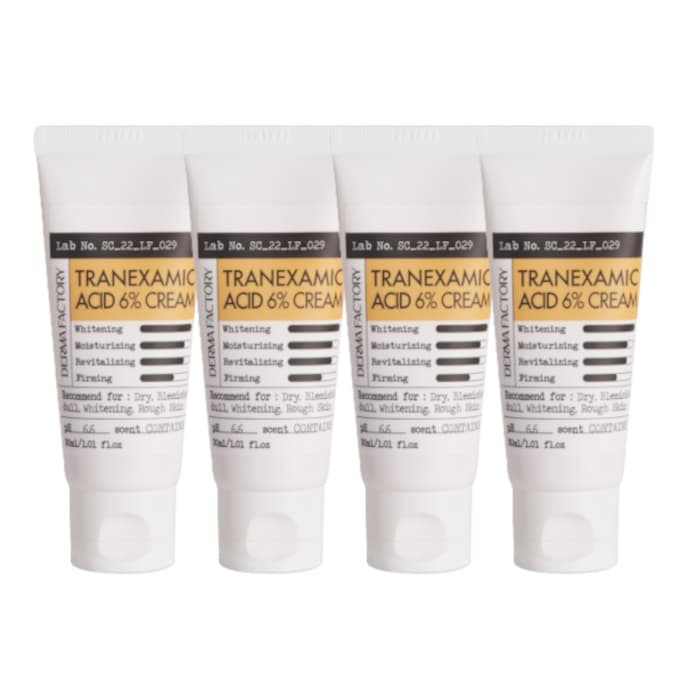 DERMA FACTORY - Tranexamic Acid 6% Cream - 30ml (4ea) Set