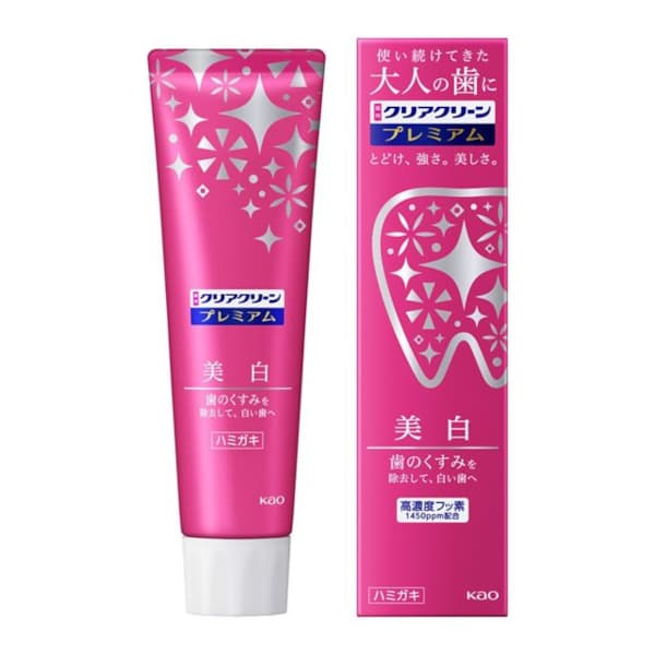Kao - Clear Clean Premium Whitening Medicated Toothpaste - 100g
