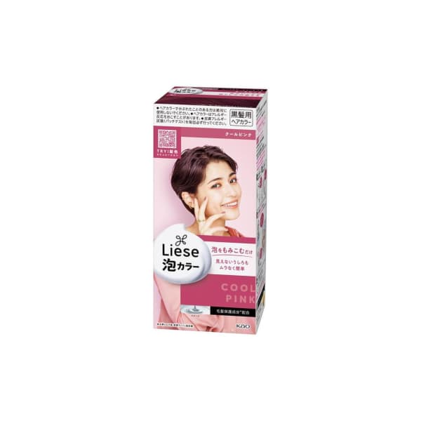 Kao - Liese Creamy Bubble Color (Japan Version) - 1 caja - Cool Pink